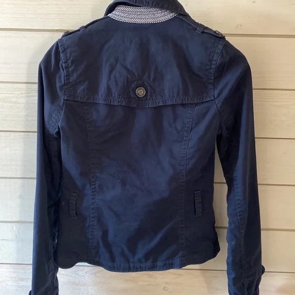 Women’s navy jackets. Pea coat style - Picture 7 of 7